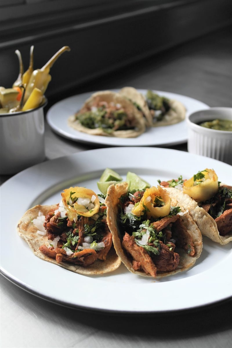 Spicy Black Bean Tacos